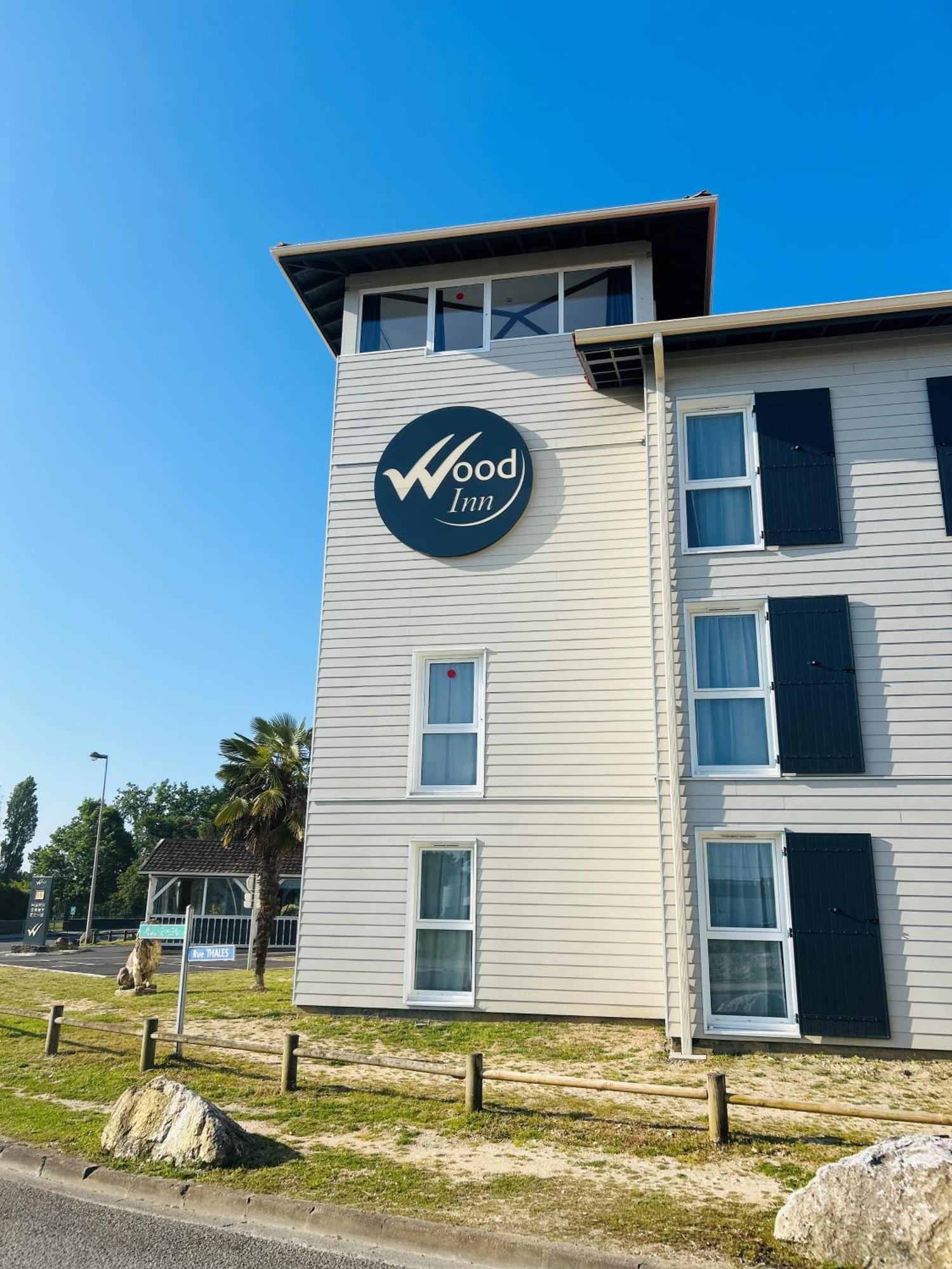 Hotel Wood Inn Bordeaux Aeroport Mérignac Exterior foto